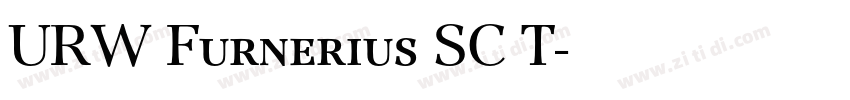 URW Furnerius SC T字体转换